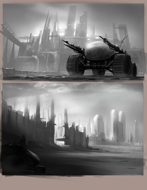 Blaster Droid loading screen concept