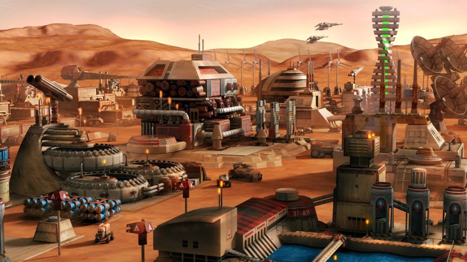 Refined 3D buildings around Central Computer