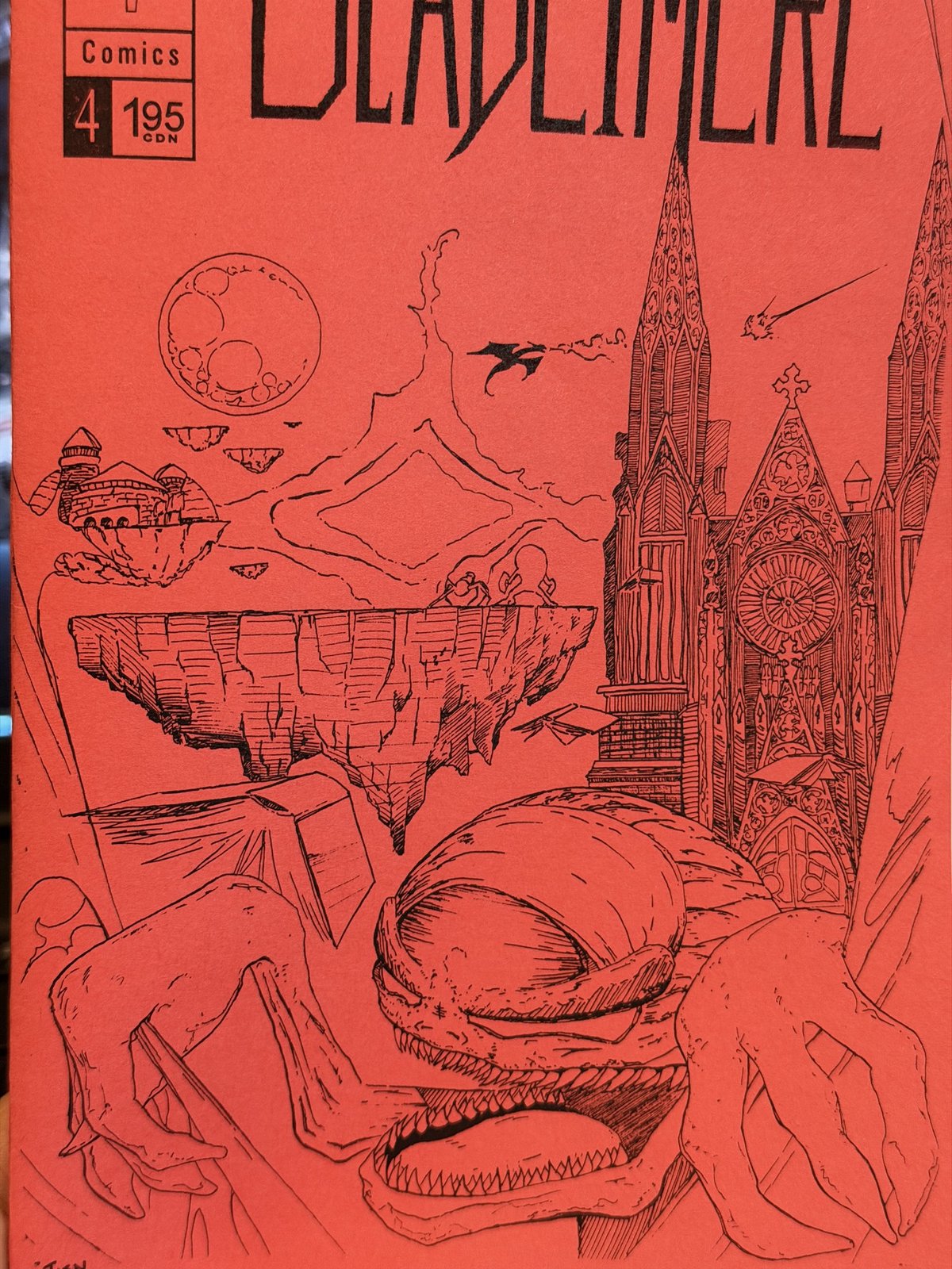 Bladeimere #4 cover — Havenary Comics, 1995