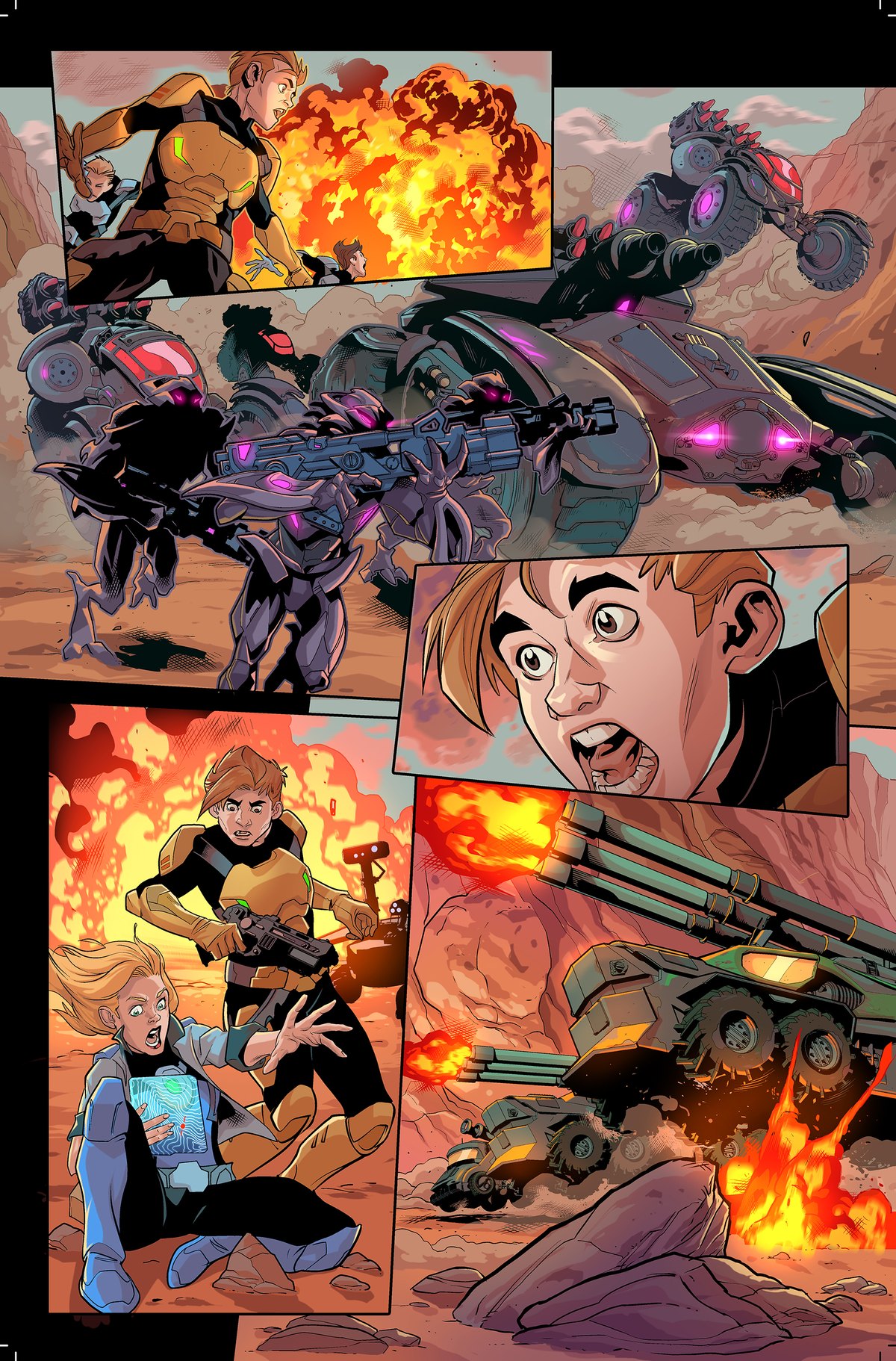 Colors — Mars Frontier Issue 1 page 16