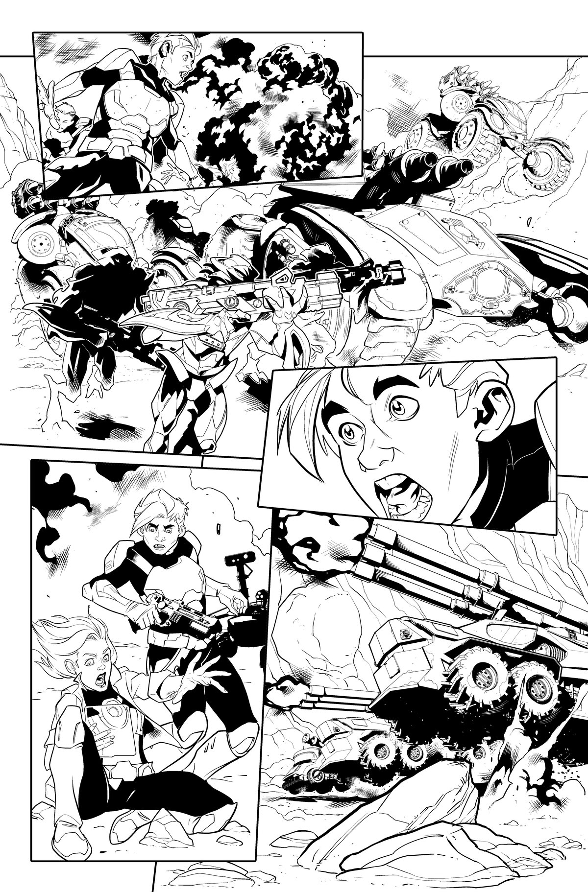 Inks — Mars Frontier Issue 1 page 16