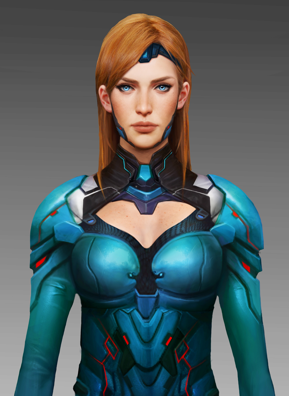 Valentina concept art by Betty Jiang